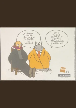 Ex libris le Chat Philippe Geluck