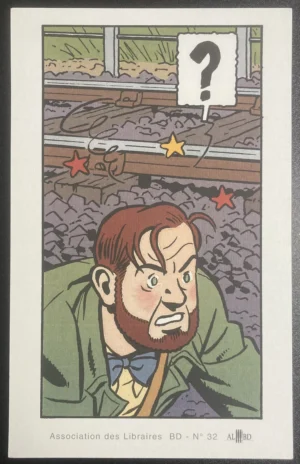 Ex Libris  Edgar P.Jacobs Blake et Mortimer albd n°32