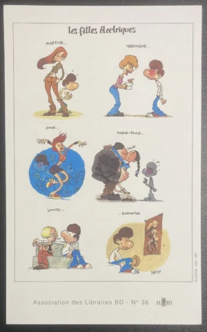 Ex Libris  Zep les filles electriques albd n°38