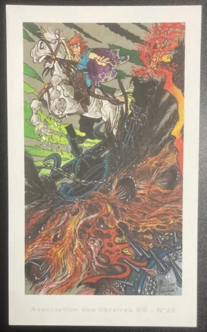 Ex Libris  Luguy-  La table d'émeraude albd n°20