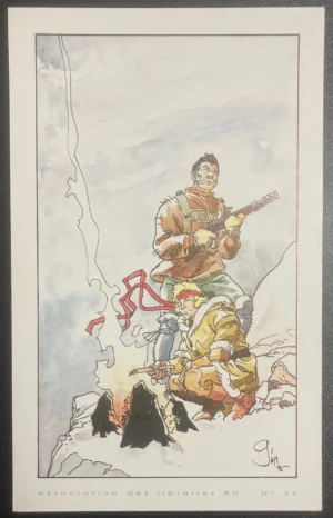 Ex Libris  GINE / CONVARD - Neige albd n°24