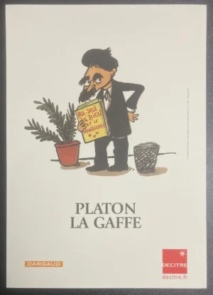 Ex Libris Jul Platon La Gaffe