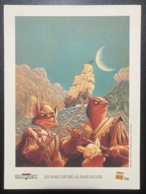 Ex libris  De cape et de crocs 2006 Delcourt